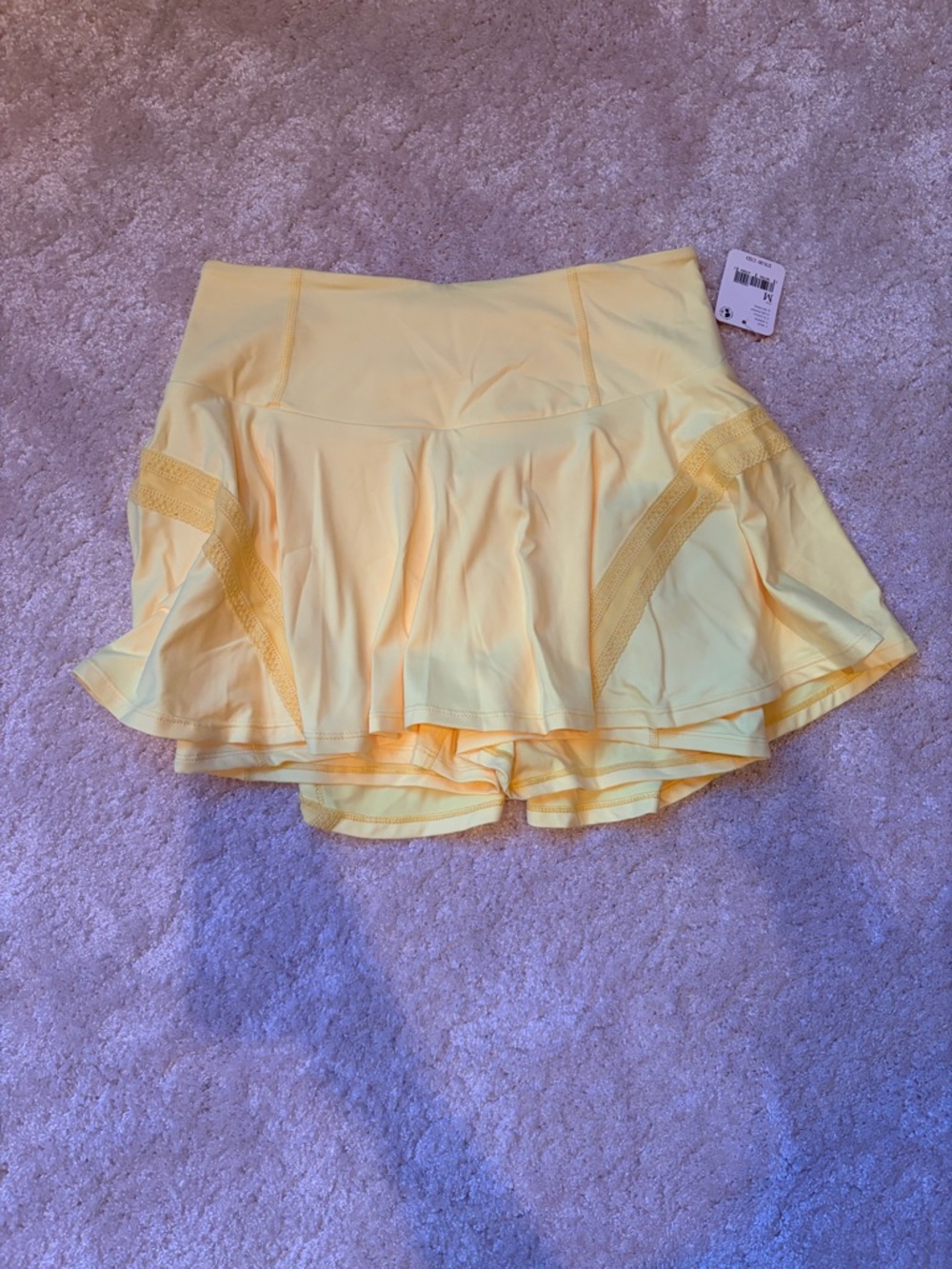 FP Movement by Free People Yellow Athletic Skort